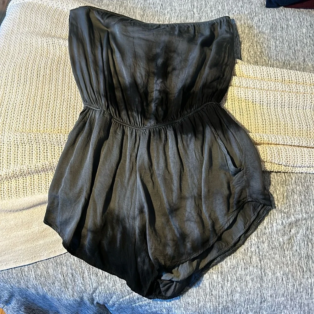 Tie dye romper beach cover up - Picture 1 of 4